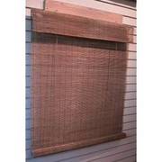 Matchstick Bamboo Roll-Up Blinds with Valance,  60